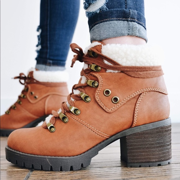 MIA Shoes - M.i.A. BALDWIN Bootie I Luggage Elle Bleu